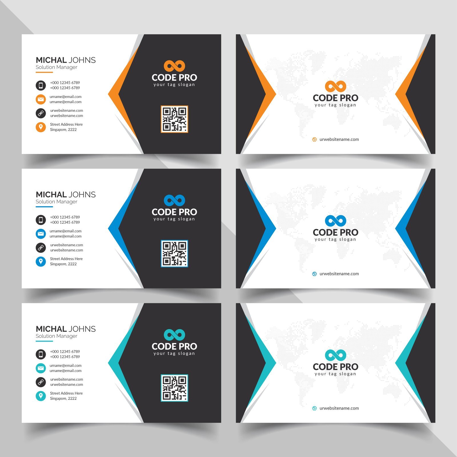 Business Card Template Pack